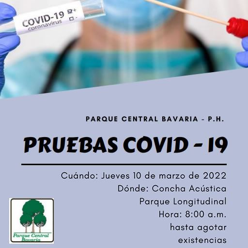 TOMA DE PRUEBAS COVID - 19 